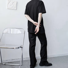 Load image into Gallery viewer, Simple V-Neck Pullover Short Sleeve T-Shirt