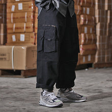 Load image into Gallery viewer, Loose Drawstring Wide-leg Pants