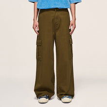 Load image into Gallery viewer, Retro Cargo Loose Wide-leg Pants