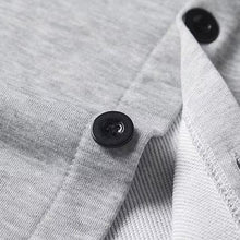 Load image into Gallery viewer, Four Bar Stripes Contrast Lapel Cardigan