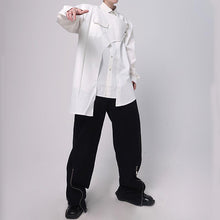 Load image into Gallery viewer, Structured Shoulder Pads Long Sleeve Shirt