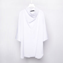 Load image into Gallery viewer, Simple Loose Pile Collar Short Sleeve T-Shirt