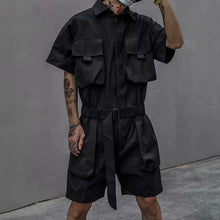 Load image into Gallery viewer, Retro Straight Jumpsuit