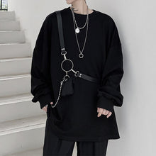 Load image into Gallery viewer, Metal Strap Cargo Long Sleeve Sweatshirt