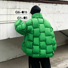 Load image into Gallery viewer, Solid Zip Stand Collar Thickened Jacket