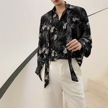 Load image into Gallery viewer, Coconut Leaf Print Long Sleeve Shirt