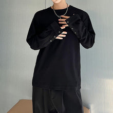 Load image into Gallery viewer, Cuffs Slits Long Sleeve T-Shirts