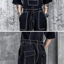 Load image into Gallery viewer, Hip-hop Functional Overalls
