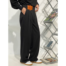 Load image into Gallery viewer, Temperament Drape Straight Leg Pants