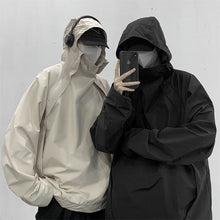 Load image into Gallery viewer, Solid Color Hooded Loose Jacket
