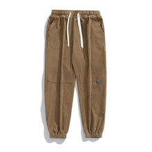 Load image into Gallery viewer, Elastic Waist Corduroy Casual Pants
