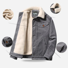 Load image into Gallery viewer, Retro Fleece Corduroy Jacket