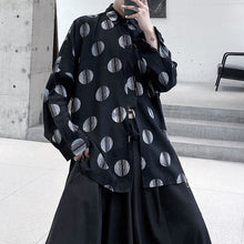 Load image into Gallery viewer, Tie-up Printed Loose Shirt