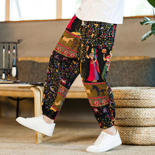 Load image into Gallery viewer, Vintage Print Harem Pants