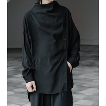 Load image into Gallery viewer, Asymmetrical Placket Shirt