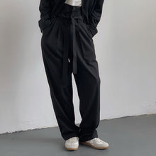 Load image into Gallery viewer, High Waist Mopping Casual Trousers