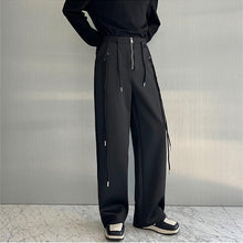 Load image into Gallery viewer, Metal Eyelets Hanging Rope Trousers