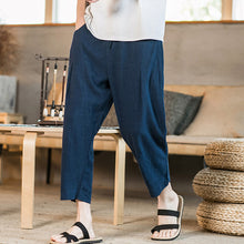 Load image into Gallery viewer, Men's Summer Linen Loose Casual Pants