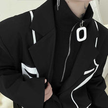 Load image into Gallery viewer, Zip Half Turtleneck Knit Sweater