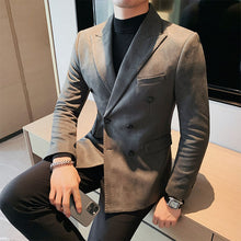 Load image into Gallery viewer, Double Breasted Casual Business Blazer