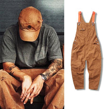Load image into Gallery viewer, Men's Loose Straight-Leg One-Piece Overalls