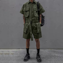 Load image into Gallery viewer, Retro Straight Jumpsuit