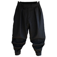 Load image into Gallery viewer, Hook and Loop Fastener Cropped Harem Pants