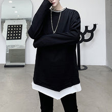 Load image into Gallery viewer, Fake Two Piece Stitching Bottoming Shirt