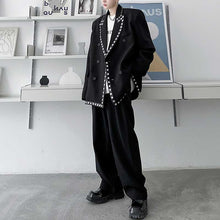 Load image into Gallery viewer, Polka Dot Casual Blazer And Pants Suits