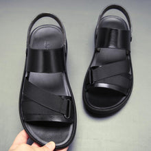 Load image into Gallery viewer, Summer Leisure Non-slip Leather Sandals