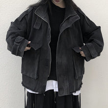 Load image into Gallery viewer, Loose Pocket Denim Jacket