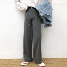 Load image into Gallery viewer, Drape Loose Straight Leg Casual Pants