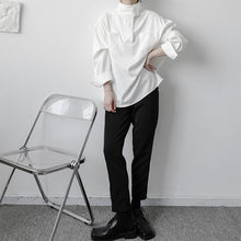 Load image into Gallery viewer, Thick Stand Collar Loose Shirt