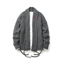 Load image into Gallery viewer, Knit Embroidered Loose Casual Cardigan