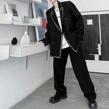 Load image into Gallery viewer, Polka Dot Casual Blazer And Pants Suits