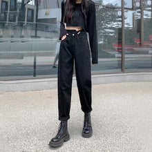 Load image into Gallery viewer, High Waist Harem Jeans
