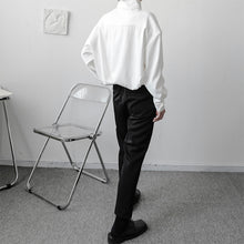 Load image into Gallery viewer, Thick Stand Collar Loose Shirt