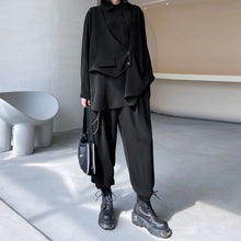 Load image into Gallery viewer, Loose Irregular Shirt Pants Two-piece Set