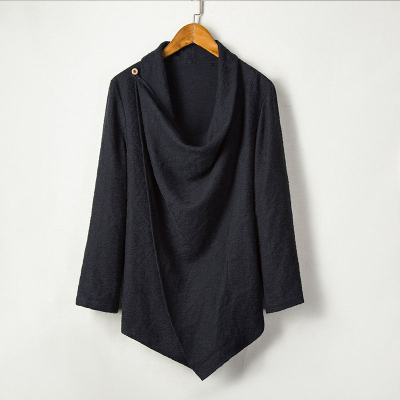 Cotton And Linen Mid-length Top