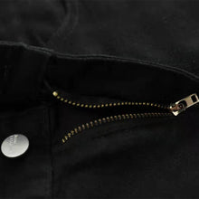 Load image into Gallery viewer, Ripped Side Zip Slim Jeans