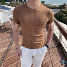 Load image into Gallery viewer, Thin Slim Fit Striped Top