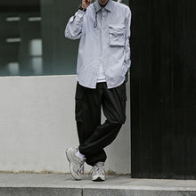 Load image into Gallery viewer, Japanese Retro Striped Shirt