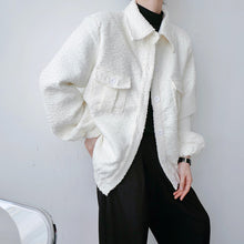 Load image into Gallery viewer, Jacquard Single-Breasted Lapel Jacket