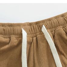 Load image into Gallery viewer, Elastic Waist Corduroy Casual Pants