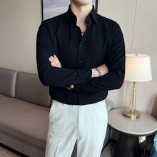 Load image into Gallery viewer, Casual Waffle Long Sleeve Shirt