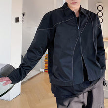 Load image into Gallery viewer, Irregular Stitching Casual Lapel Jacket