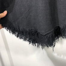 Load image into Gallery viewer, Irregular Raw Edge Loose Short Sleeve T-Shirt