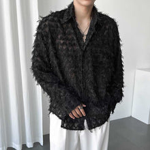 Load image into Gallery viewer, Fringe Transparent Stage Long Sleeve Shirt