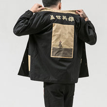 Load image into Gallery viewer, Loose Retro Print Jacket Cardigan Jacket