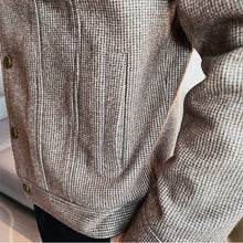 Load image into Gallery viewer, Check Lapel Casual Short Jacket